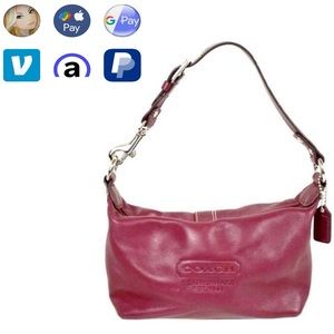 NWOT Coach Red 1941 Leatherware Shoulder Bag